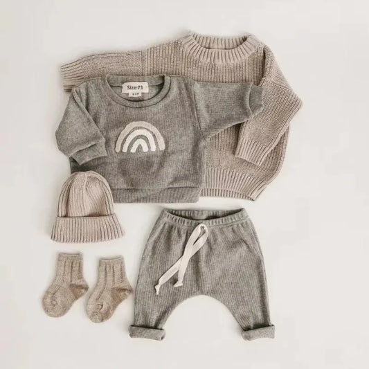 Set di outfit per bambini minimalista 