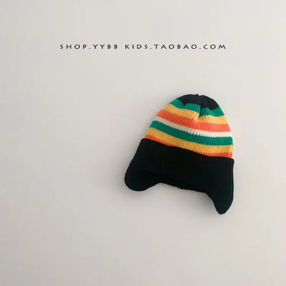 Sombrero de punto de oso bebé