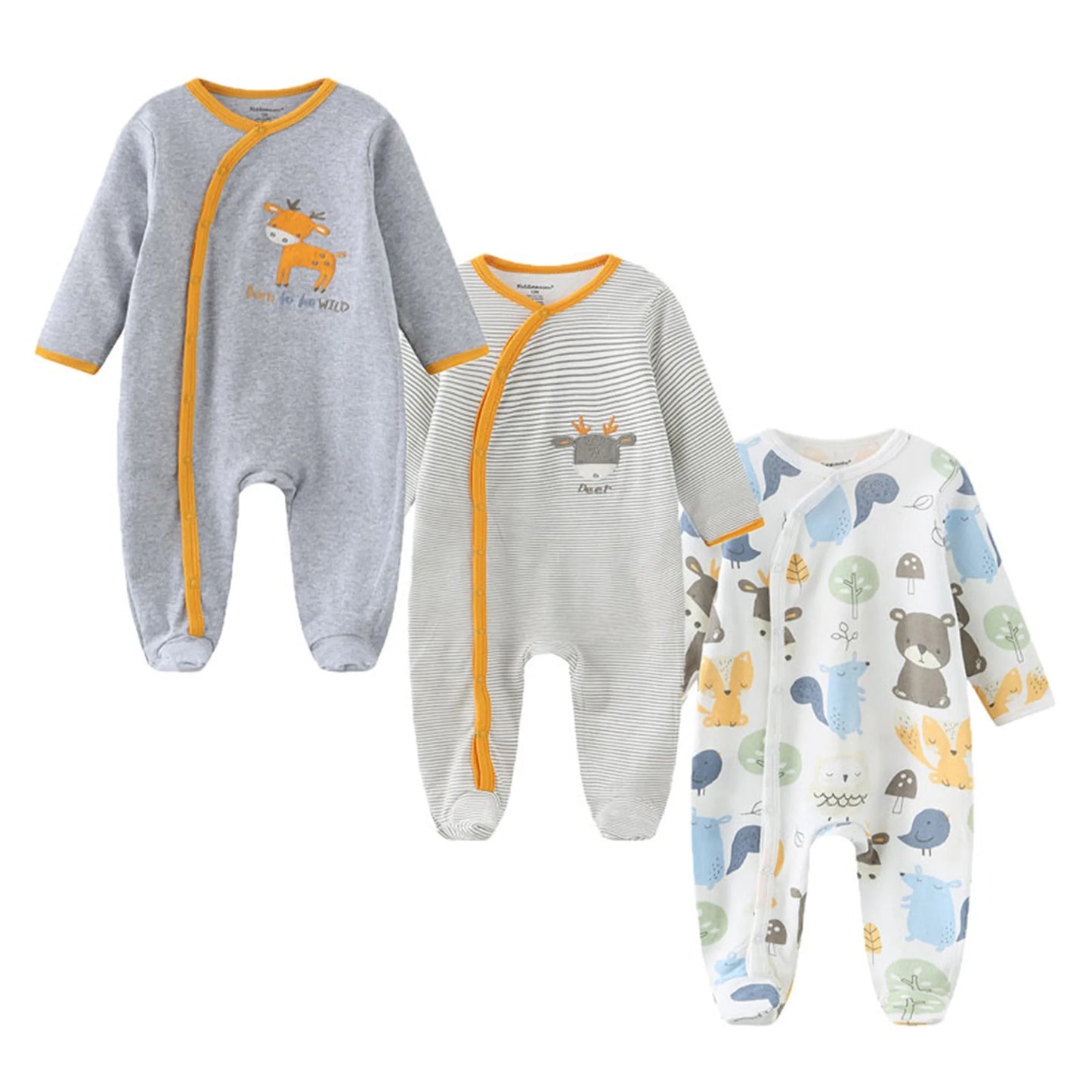 3 pcs/lote de invierno unisexbody
