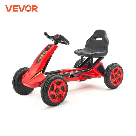 Pedal para niños Go Kart 4 ruedas Coche de pedal fuera de carretera para niños y niñas