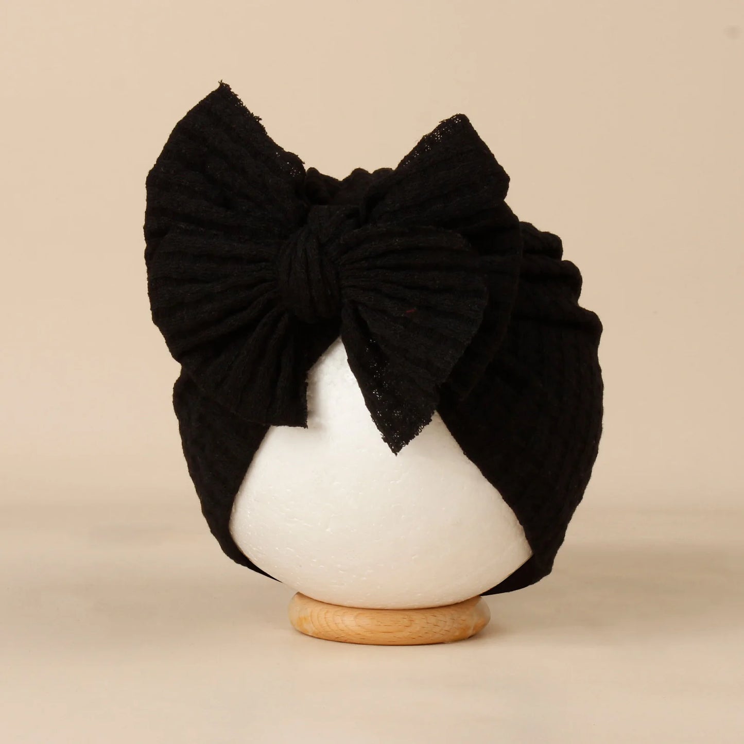 Sombrero de turbante para bebé anudado 