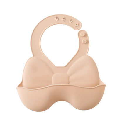 Eleganti bavaglini in silicone con design a prua