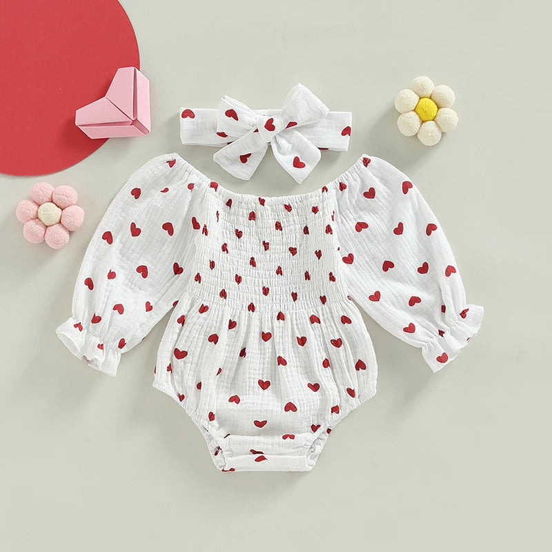 Figer per bambini a maniche lunghe innamorate