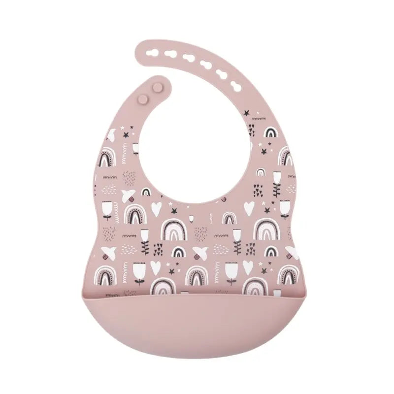 Set di bavaglini in silicone eleganti
