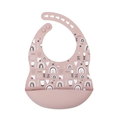 Set di bavaglini in silicone eleganti