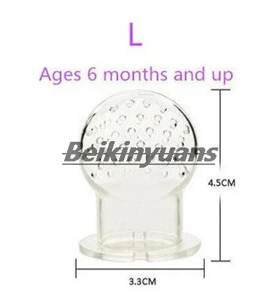 Alimentatore di frutta per bambini in silicone