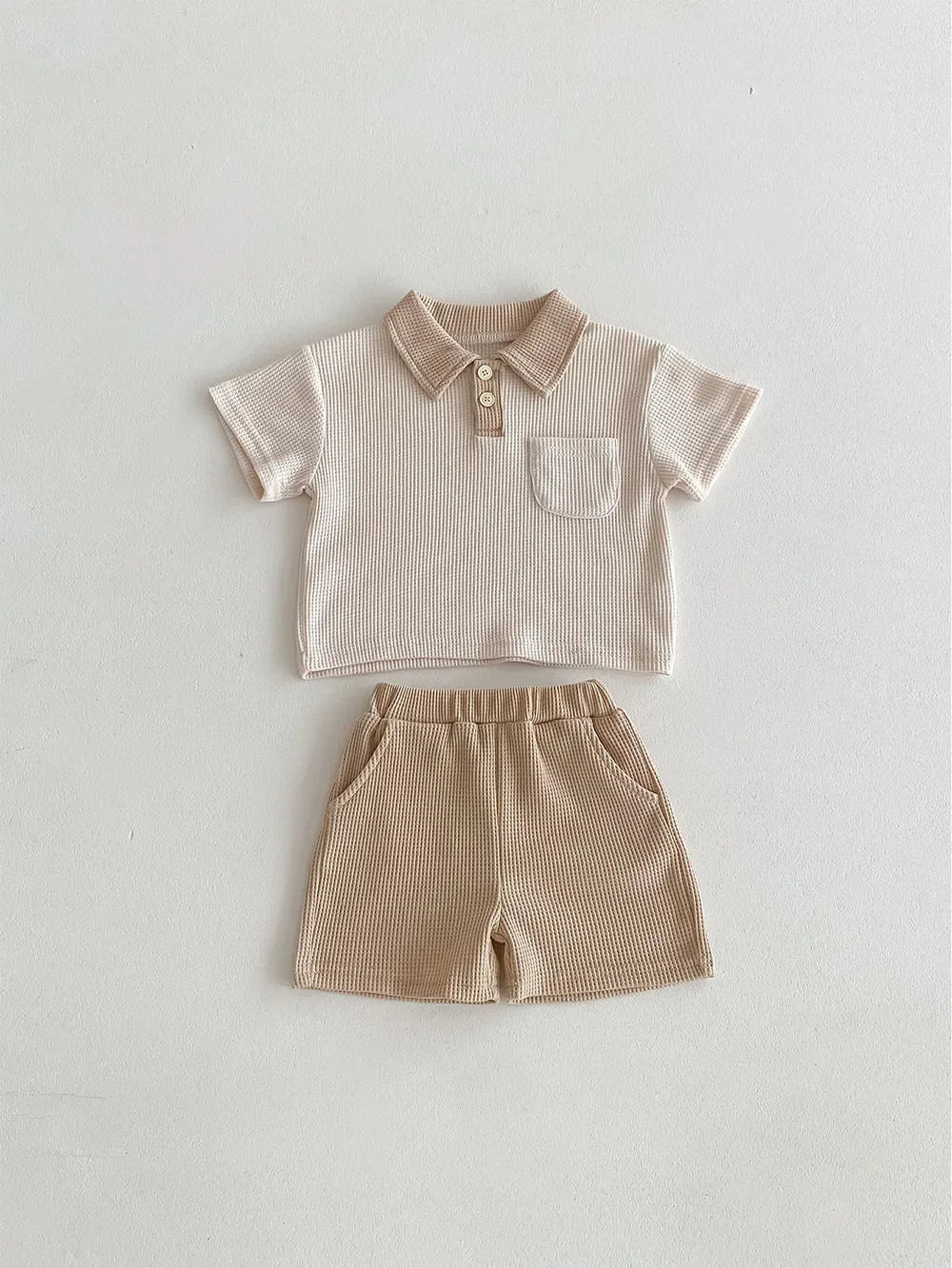 Juego de ropa para bebés de verano 