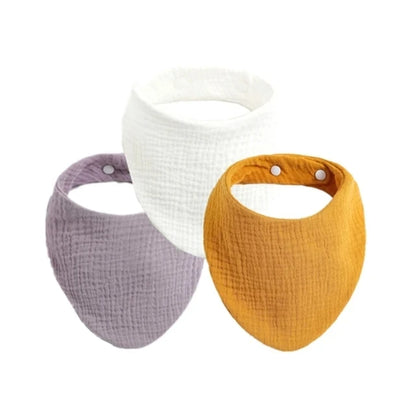 Bibs de bébé à ajustement multicolore