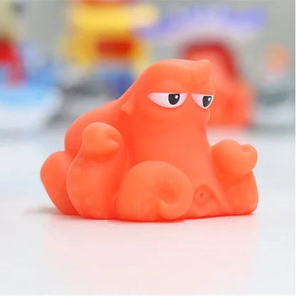 Adornos de animales marinos juego de juguetes flotantes 