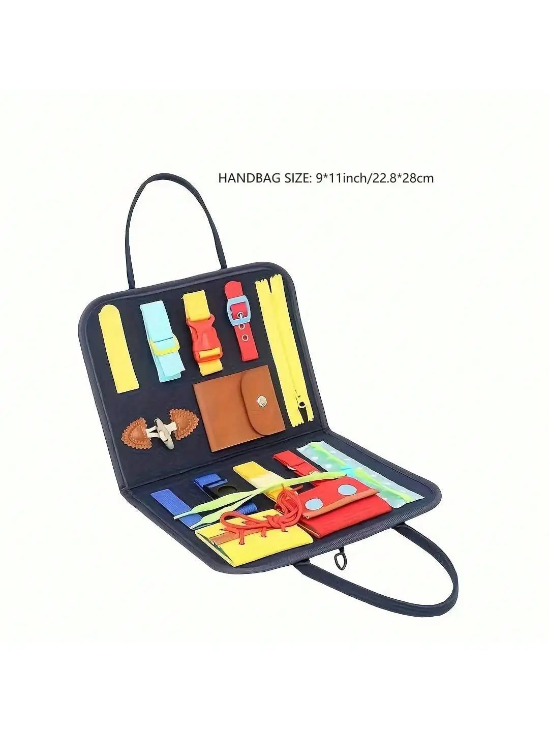 Montessori Busy Book Backpack Set