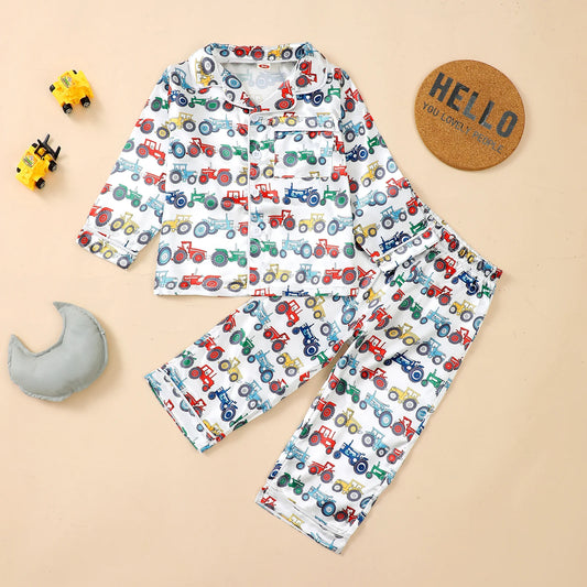 TRACOR impreso para bebé pijama 