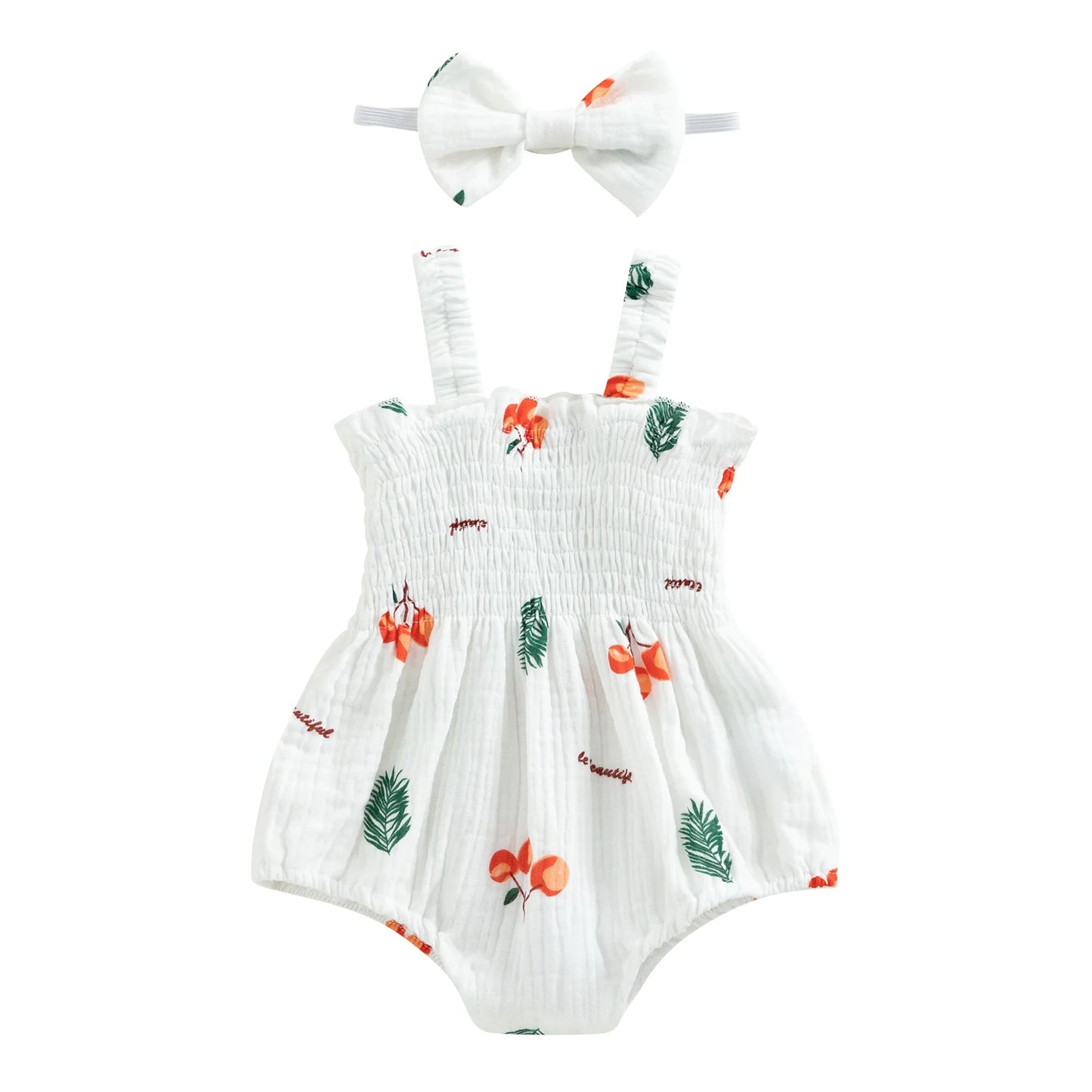 Été pour bébé fille avec bandeau 