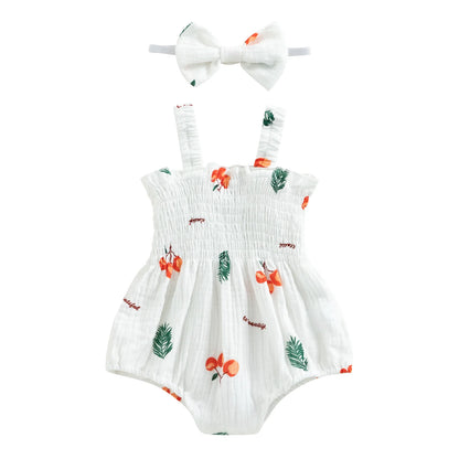 Été pour bébé fille avec bandeau 