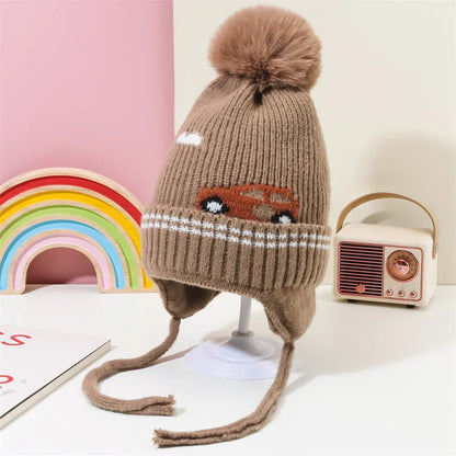 Collezione di cappelli invernali a maglia