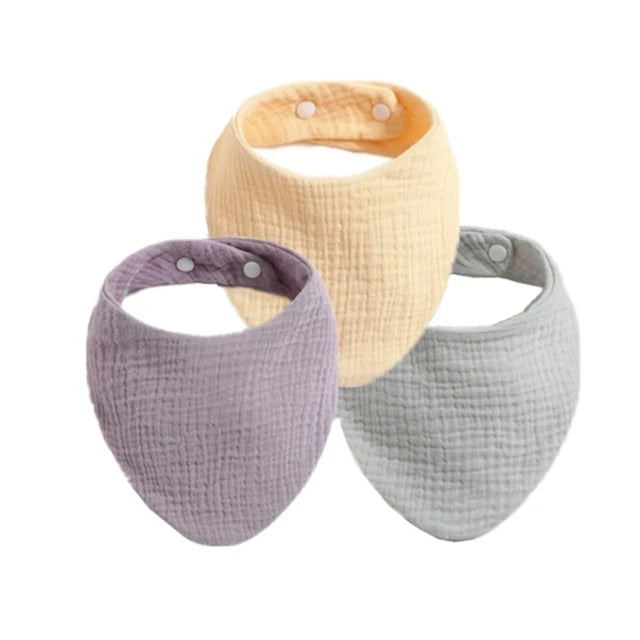 Bibs de bébé à ajustement multicolore