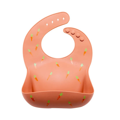 Eleganti bavaglini in silicone con design a prua