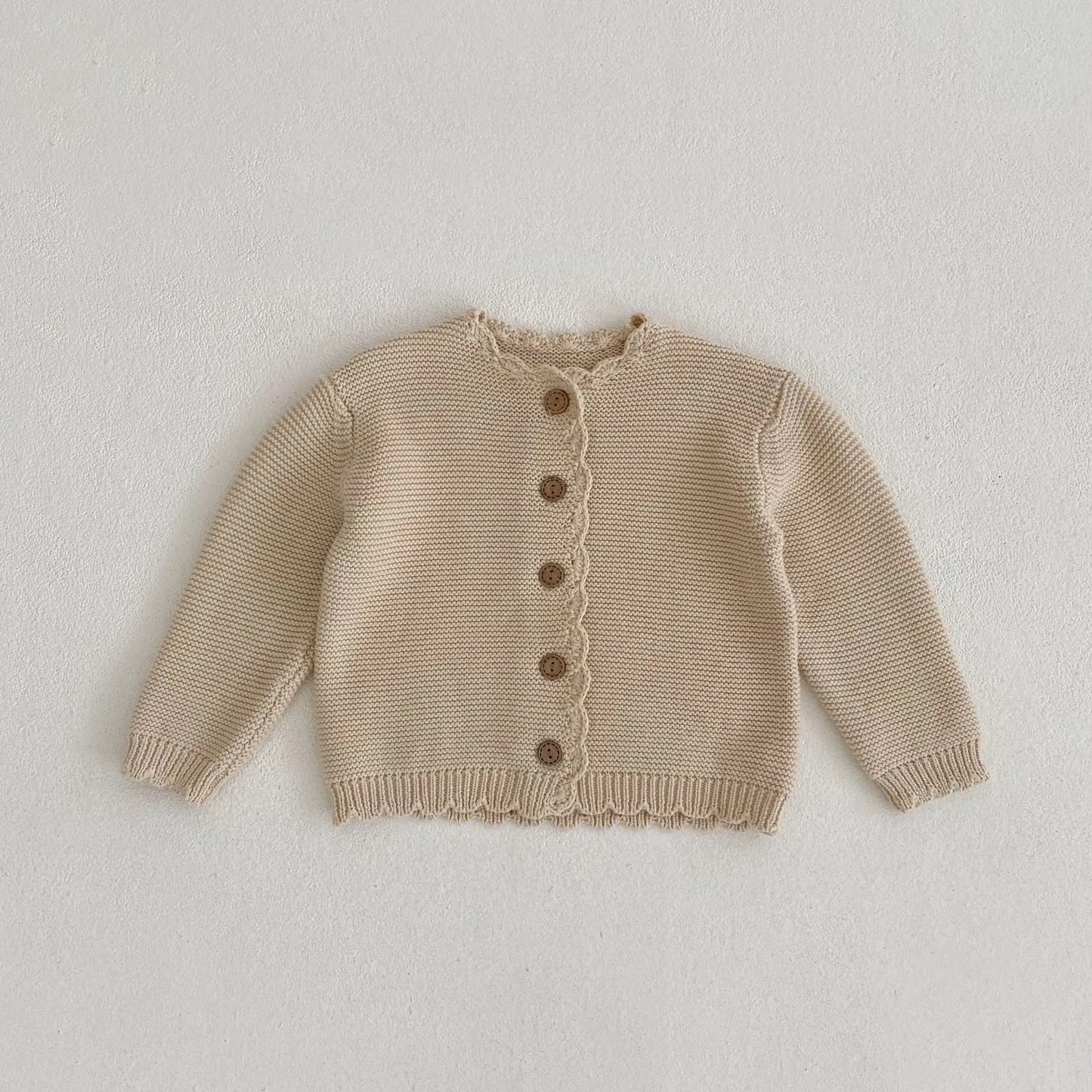 Set di cardigan per bambini in maglia classica 