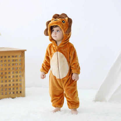 Puscia per bambini in costume da bambino