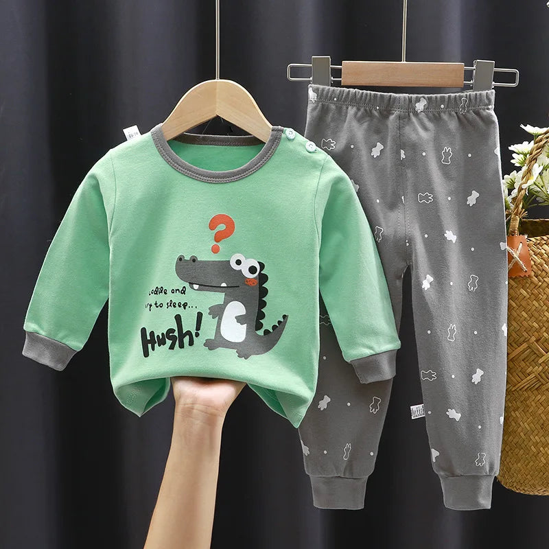 Set de pijama festivo de Santa & Tree
