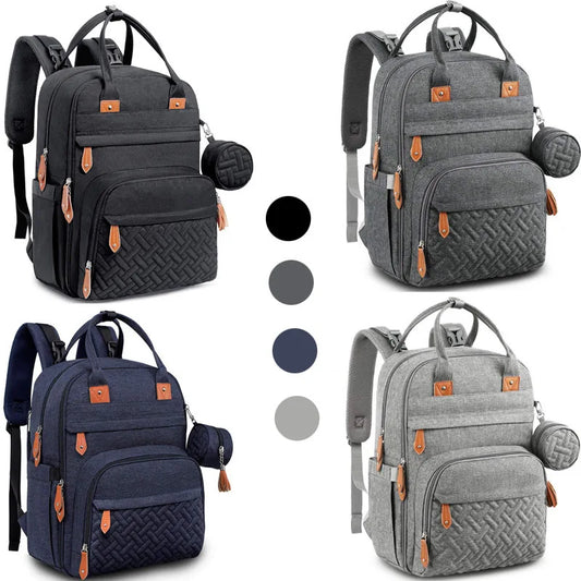 Multifunctional Diaper Bag Backpack