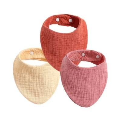 Bibs de bébé à ajustement multicolore