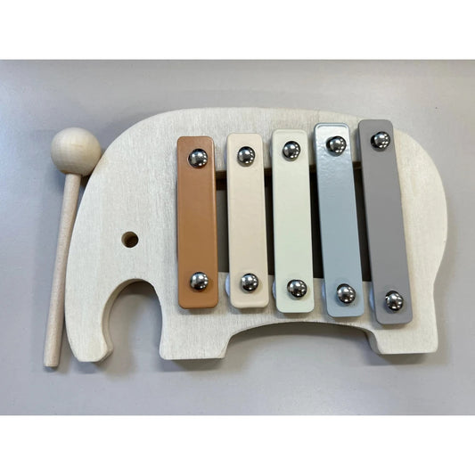 Strumento musicale di legno naturale set per bambini