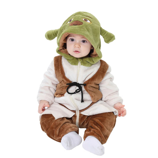 Shrek Romanper Winter Piajama 