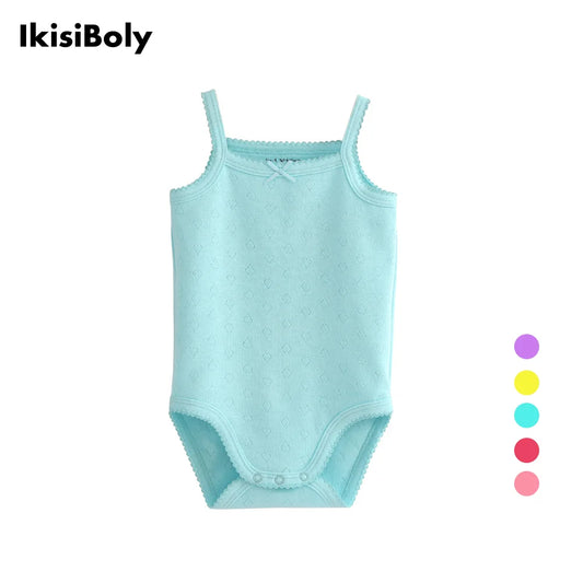 Sleeveless di cotone per bambini