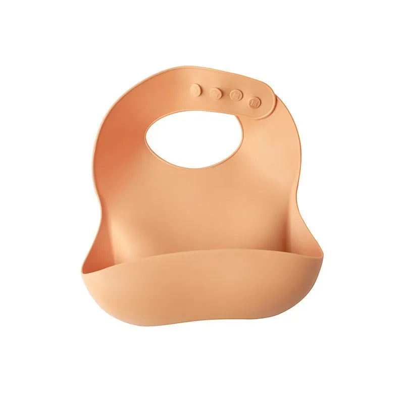 Eleganti bavaglini in silicone con design a prua