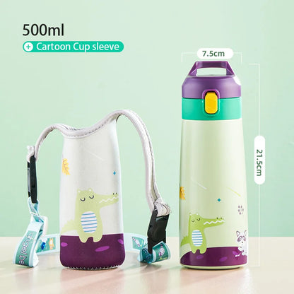 Bottiglie d'acqua per bambini a tema animale