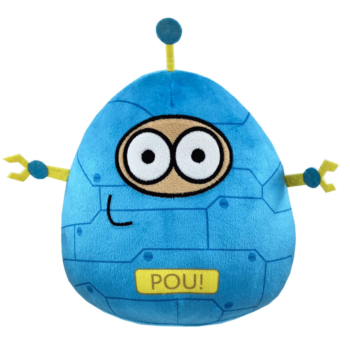 Giocattolo di peluche di lumaca divertente