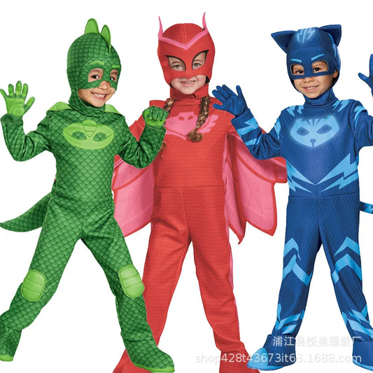 Disfraces de niños con temas de PJ Masks