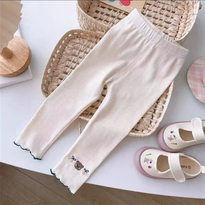 1 PPCS Girl Spring Summer Cartoon Leggings Niños