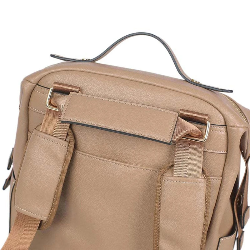 PU Leather Mommy Backpack