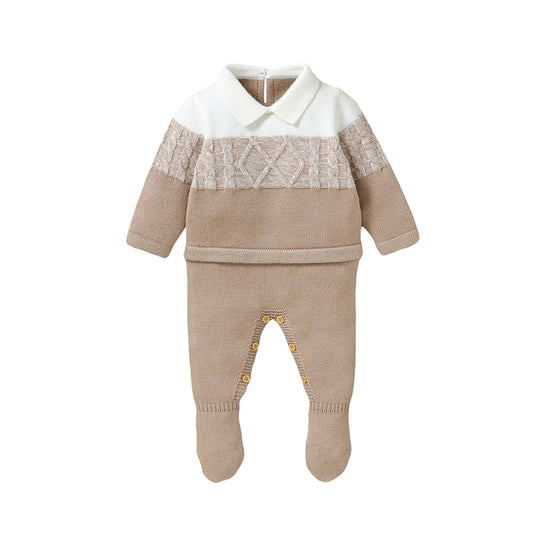 Bambino neonato a maglia