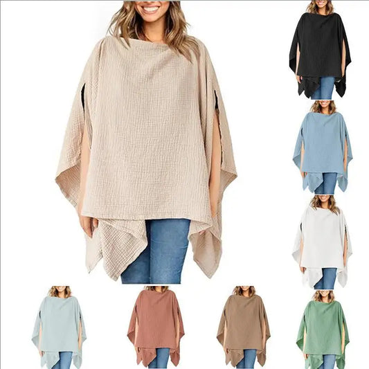100% Cotton Muslin Nursing Cover