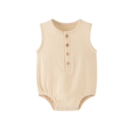 Ganer per bambini in cotone in cotone estivo