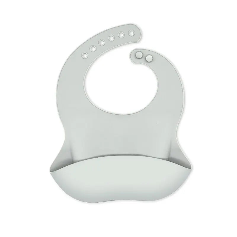 Bavaglini di silicone regolabili 
