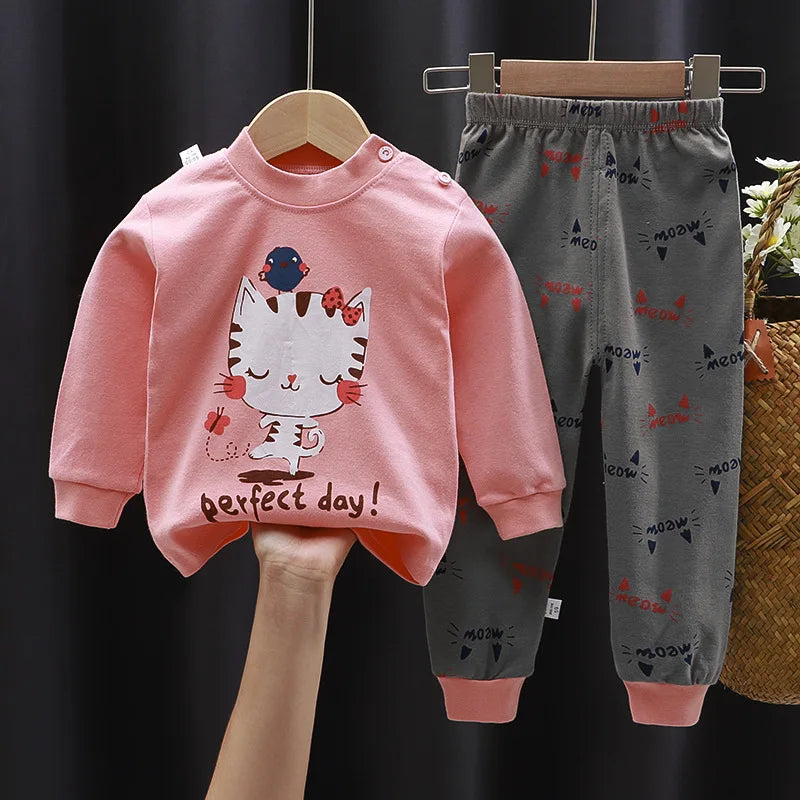 Set de pijama festivo de Santa & Tree