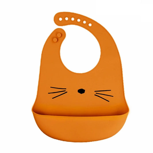 Serie di espressioni bavaglini in silicone