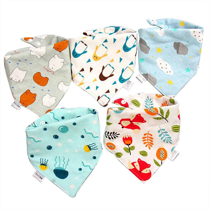 Set di bavaglini con design adorabili