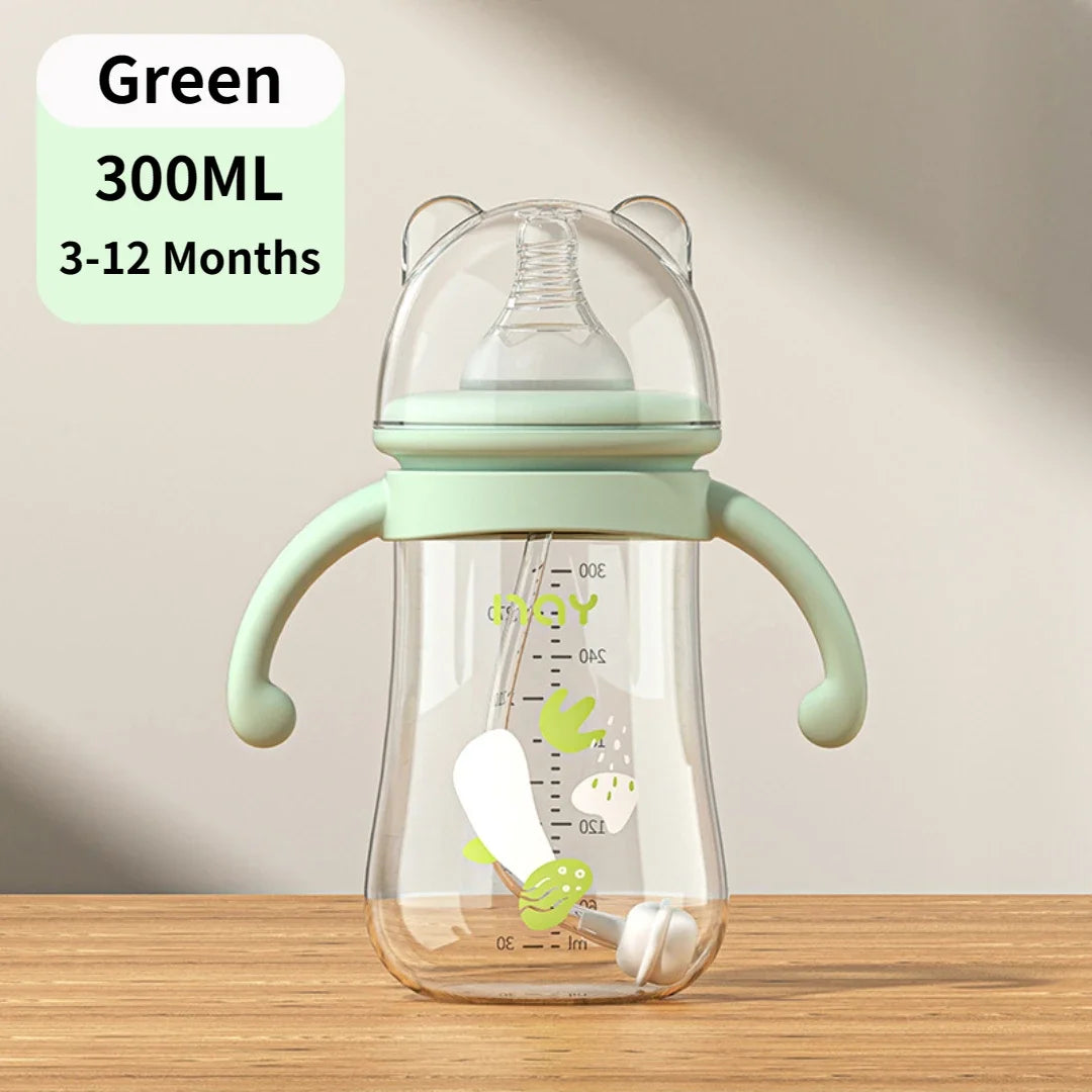 Biberon anticolico da 300 ml con maniglia