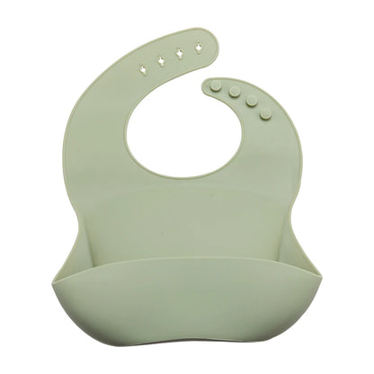 Eleganti bavaglini in silicone con design a prua
