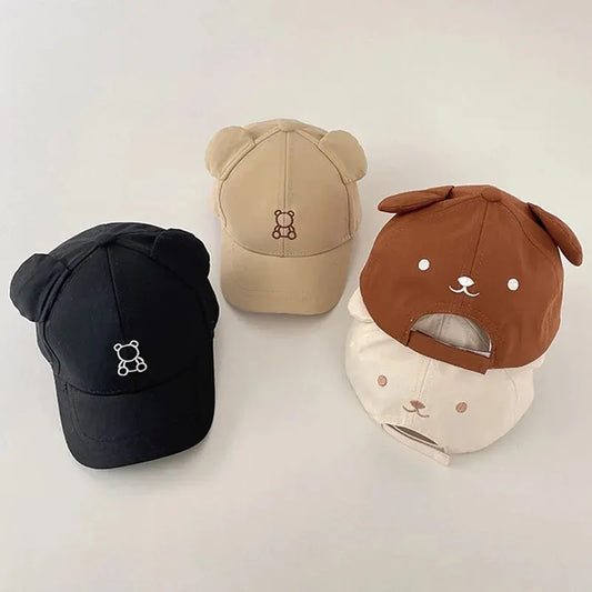 Cappellino da baseball orecchie di animali 