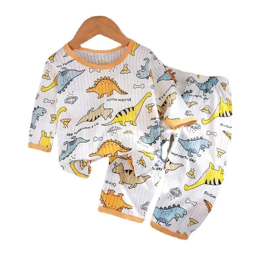 Set di pigiama per bambini con stampa orso