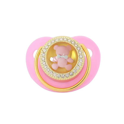 Conjunto de chupete de silicona para bebés