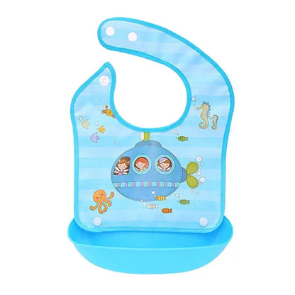Set di bavaglini in silicone carino