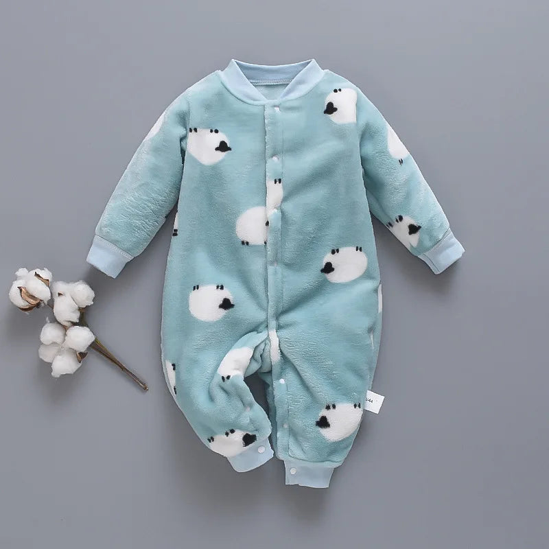 Pajama de ropa de recién nacido de invierno