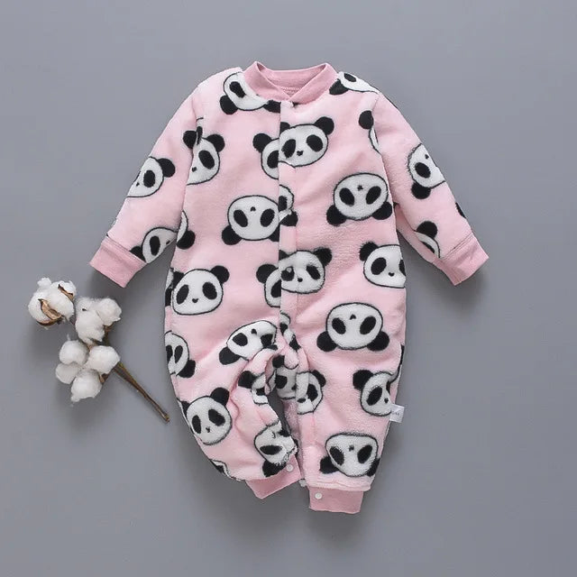 Pajama de ropa de recién nacido de invierno