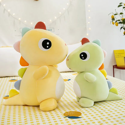 Simpatico giocattolo di peluche di dinosauro